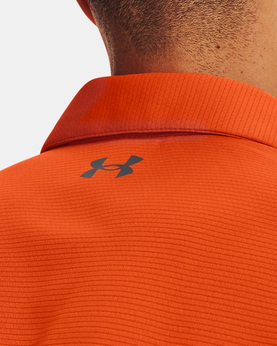 Men's UA Tech™ Polo in Orange image number 3